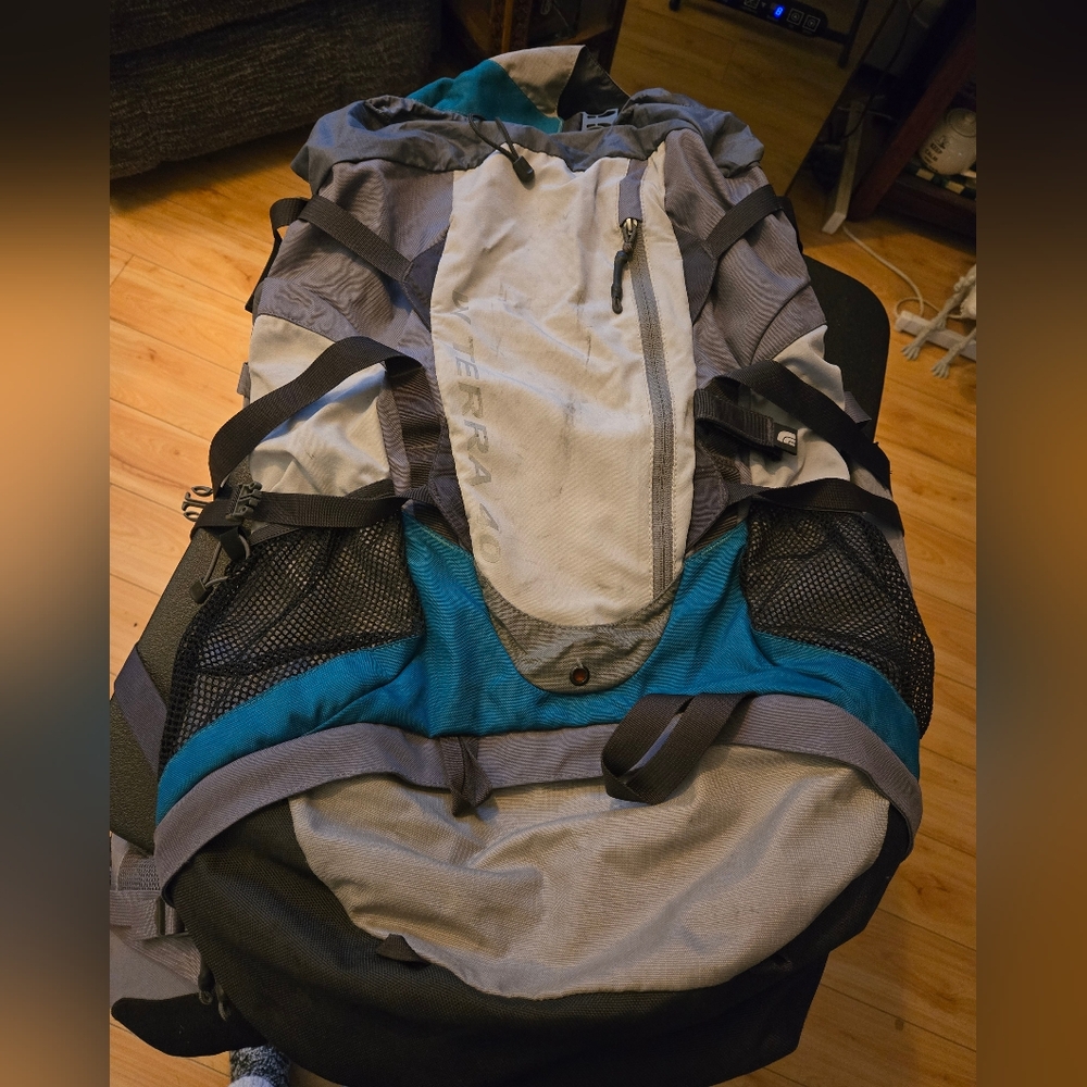 The Nortg Face Backpack Model W Terra 40 Used Once.